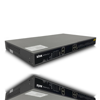 CE 10G SFP+ Olt Gpon 8 पोर्ट डिवाइस 4GE अपलिंक कैसेट ऑप्टिकल लाइन टर्मिनल OP1608
