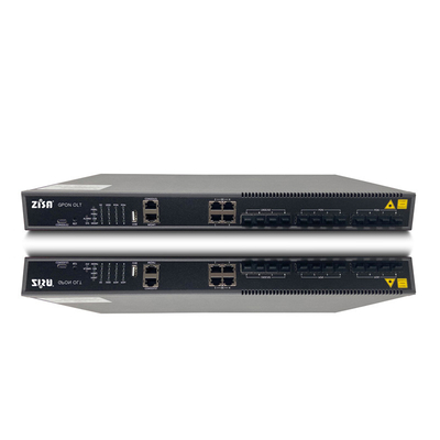 ऑप्टिकल लाइन टर्मिनेशन 1U GPON OLT SFP OP1608 2 अपलिंक 10G SFP+ पोर्ट एंटरप्राइज़