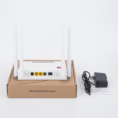 1310nm 1490nm Xpon ओन्ट राउटर 2GE 11AC WIFI POTS CE प्रमाणन